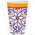 thumbnail image 2 of Various Floral 'Talavera' 12oz Paper Cups (Set of 8), 2 of 2