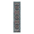 thumbnail image 3 of Unique Loom Medina Collection Area Rug - Magnet (2' 2" x 10' Runner Powder Blue/Black), 3 of 7