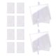 thumbnail image 5 of Fundas para Tarjetas Cargadores Superiores 10 Protector de PláStico Duro Ladrillo Transparente + 2 Soportes ExhibicióN, 5 of 10