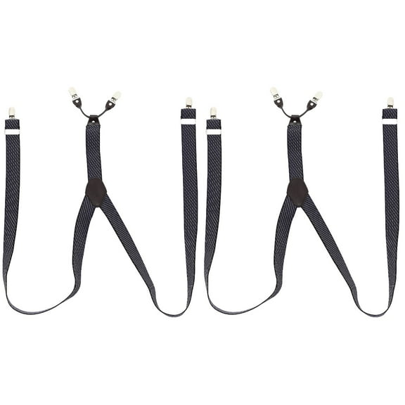 2pcs Elastic Strap Jean Pant Suspender Heavy Duty Suit Suspender Mens Suspender for Men Suit