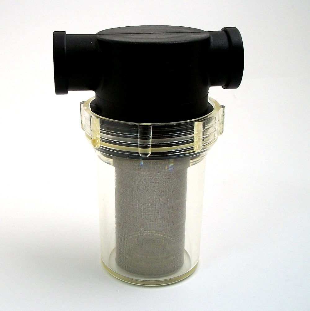 NEW Banjo Clear Bowl T Strainer with Mesh Screen 1/2" NPT Female