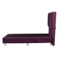 thumbnail image 4 of Box Base Cama Queen Size + Cabecera Kami Morado, 4 of 8