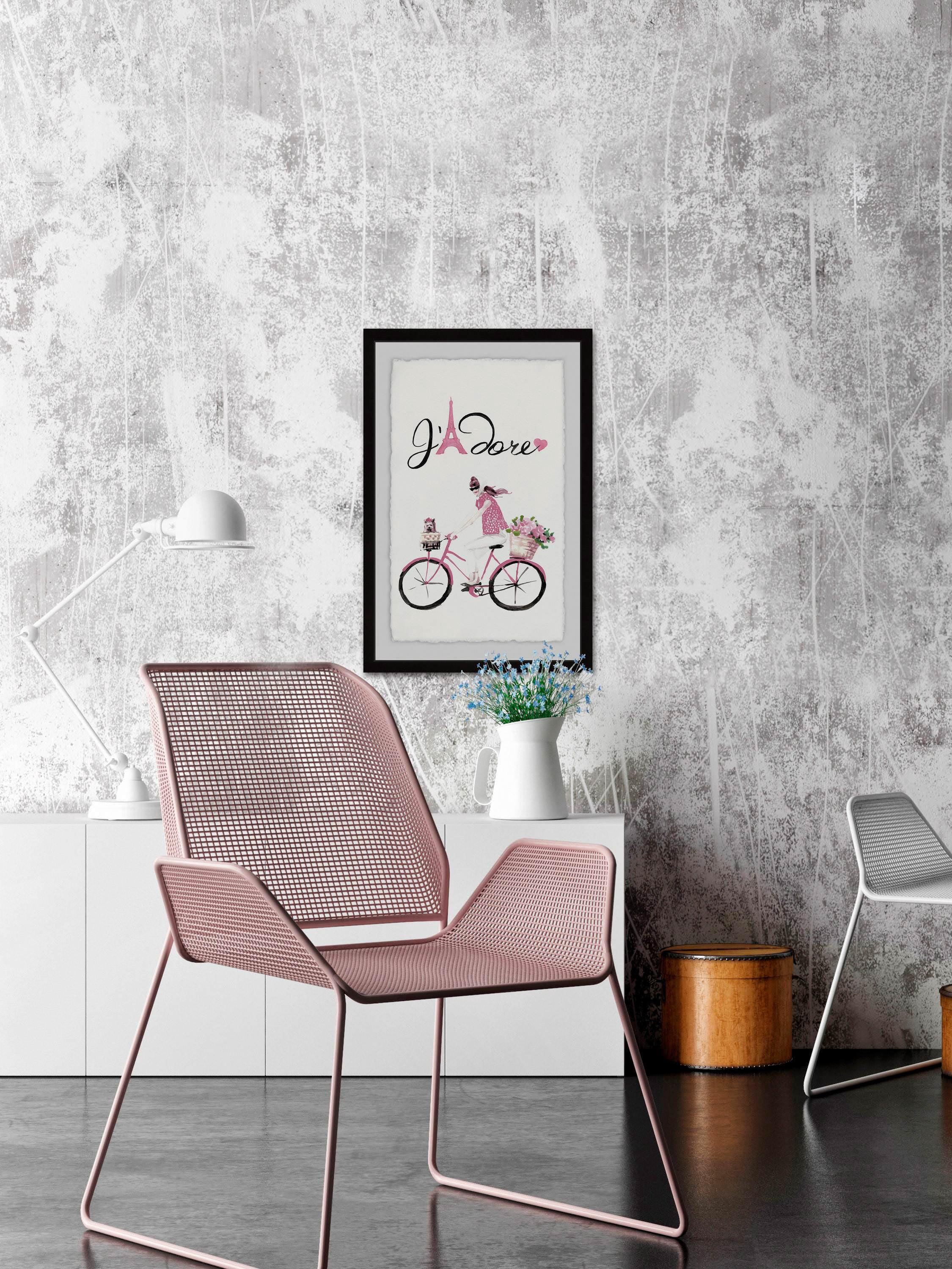 I Adore II Framed Painting Print