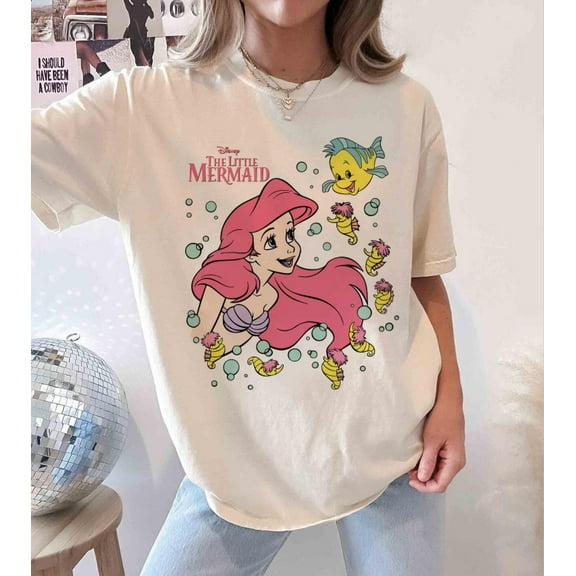 Disney Little Mermaid Shirt, Ariel Mermaid Shirt, Disney Ariel Shirt, Disney Princess Kids Shirt, Women's Little Mermaid Ariel Shirt
