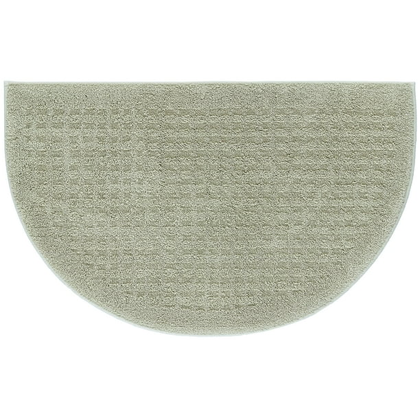 Mohawk Home Vista Sage Bath Rug Slice, 2'x3'3", Green