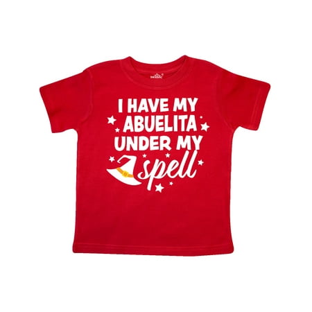 

Inktastic I Have My Abuelita Under My Spell with Cute Witch Hate Gift Toddler Boy or Toddler Girl T-Shirt