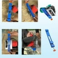 thumbnail image 5 of AuroraX Adjustable Circular Saw Base Guide Rail Set with Gloves and Wrench, Universal Cutting Machine Stand for Woodworking and Diy Projects Blue, 5 of 6