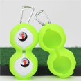 thumbnail image 2 of Naiovety Nuevo juego de pelotas de silicona para golf, 2 piezas, accesorios de golf, cubierta protectora de silicona para golf Golf Numero 3 Naiovety OD009362-03, 2 of 6