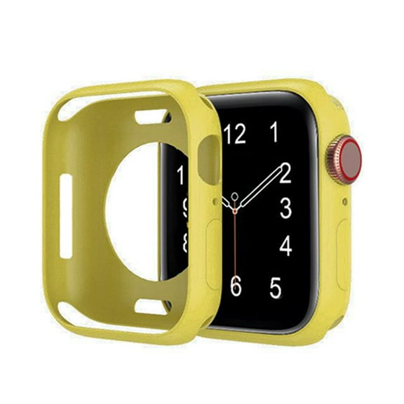 Allytechgroup Case for Apple Watch Series 11/10 46mm, Shockproof Protector Cover for iWatch Series 11/10 46mm 2025/2024 Women Men, Yellow