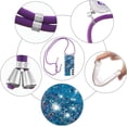 thumbnail image 3 of for Samsung Galaxy S23 FE Clear Case with Crossbody Lanyard, Glitter Sparkly Bling Quicksand with Detachable Adjustable Shoulder Neck Strap Cover Cases for Samsung S23 FE QKG Blue, 3 of 14