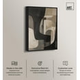 thumbnail image 2 of Portal Canvas Modern Neutral Wall Art by Art Remedy, Black Frame, 30" x 45", 2 of 7