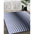 thumbnail image 2 of Ahgly Company Indoor Square Patterned Heavenly Blue Area Rugs, 7' Square, 2 of 6