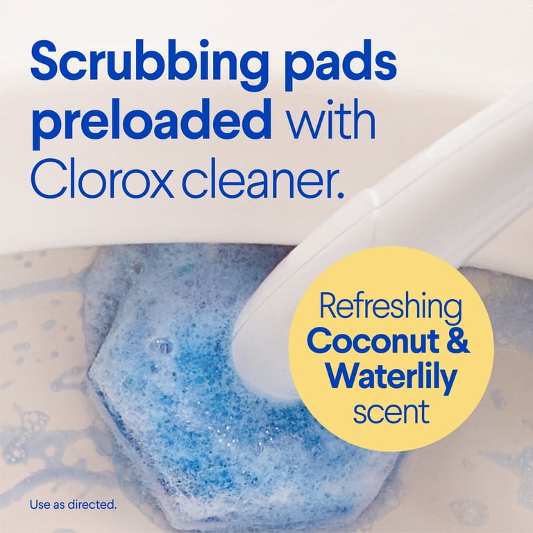 Clorox, ToiletWand Refills, 10 Count, Coconut Waterlily Scent