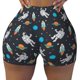 thumbnail image 2 of Fotbe Space Shorts Sin Costuras – Shorts Deportivos de Cintura Alta para Mujer, Elásticos para Gimnasio, Yoga, Running o Ciclismo-Large, 2 of 8