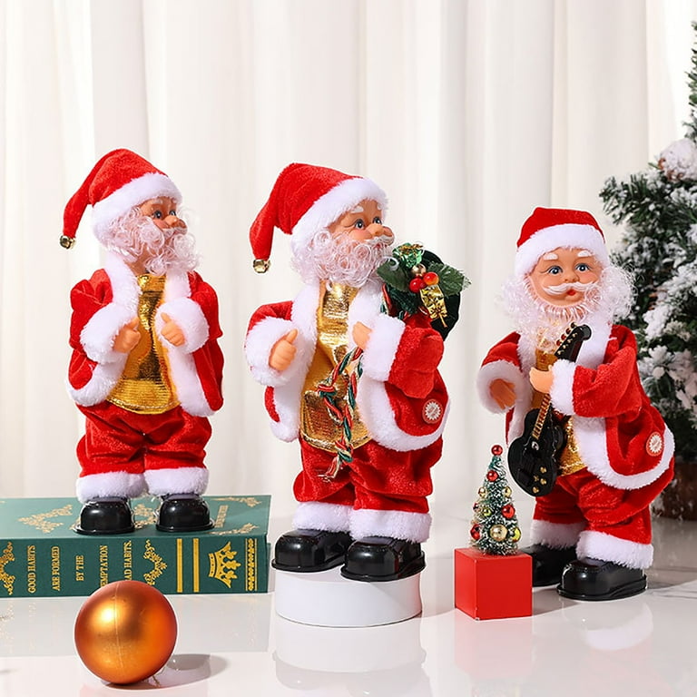 Moving Dancing Santa Claus with Music Animated Christmas
