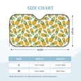 thumbnail image 3 of Bingfone Pineapple Car Windshield Sunshade,Sun Foldable Sun Shield Sun Visor for Car - Medium, 3 of 8