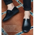 thumbnail image 7 of Genuine Leather Loafer Shoes Slip On Soft Walking Driving Shoes, 7 of 7