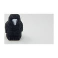 thumbnail image 2 of Raven Black Bird Crow Figurine Statue Sculpture Art Miniature Wood Carving Decor Small Animal, 2 of 3