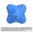 thumbnail image 3 of Uxcell Bounce Reaction Balls Coordination Training Ball Agility Trainer TPR Low Difficulty, Blue 2 Pack, 3 of 5