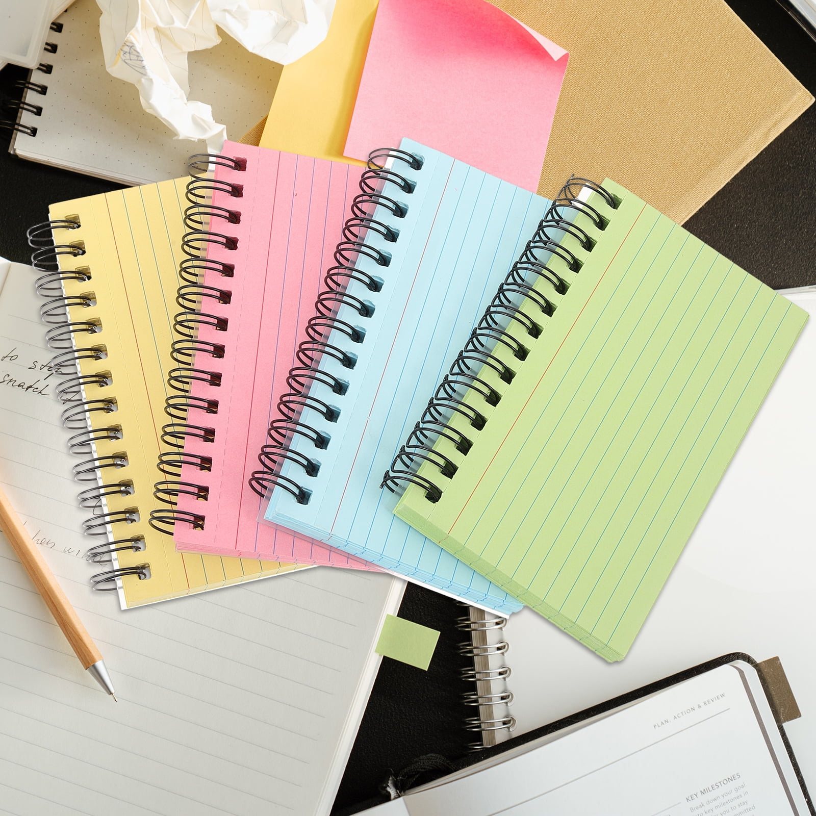 unbranded  4 Pcs Portable Office Notepad Writing Small Notepads Student