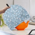 thumbnail image 3 of HELLHERO Delicate Floral Vine Coffee Pot Cloth Covers Dust Proof Easy to Clean with Polyester Canvas for Creative Gifts, 3 of 8