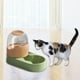 thumbnail image 2 of Comedero para gatos, comedero automático para perros, dispensador de comida para mascotas, bebedero de agua Alimentador de alimentos verdes, 2 of 8