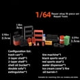 thumbnail image 6 of 18PCS Diorama 1/64 Scale Diecast Repair Workshop Tools Model Sets, Car Garage Scene Display Props Model, Street Building Accessories Props, 6 of 9