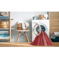 thumbnail image 2 of Ahgly Company Tapis d'Intérieur Lavable en Machine Carré Rouge, 8 Pieds Carré, 2 of 7