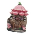 thumbnail image 5 of Miulika Mushroom Fairy House Statue Decoration Micro Landscape Ornament Fairy Garden Accessories for Outdoor Terrarium Lawn Flowerpot, 5 of 9