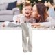 thumbnail image 5 of Medias para bebé Medias de algodón suave y cálido Tejido acanalado Patrón lindo Polainas para niñas pequeñas Beige M 15 a 24 meses, 5 of 5