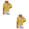 thumbnail image 3 of Minnieouse Cuello Niñas Camisa de media manga Jersey Blusa Cumpleaños Verano Primavera Moda Ropa Mujer Tops Accesorios Type9 NO9, 3 of 6