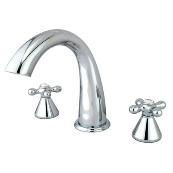 Elements Of Design ES2361AX Double Handle 8" To 16" Widespread Deck Mounted Roman Tub