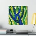 thumbnail image 3 of Willow Tree in Moonlight - Canvas, 3 of 10