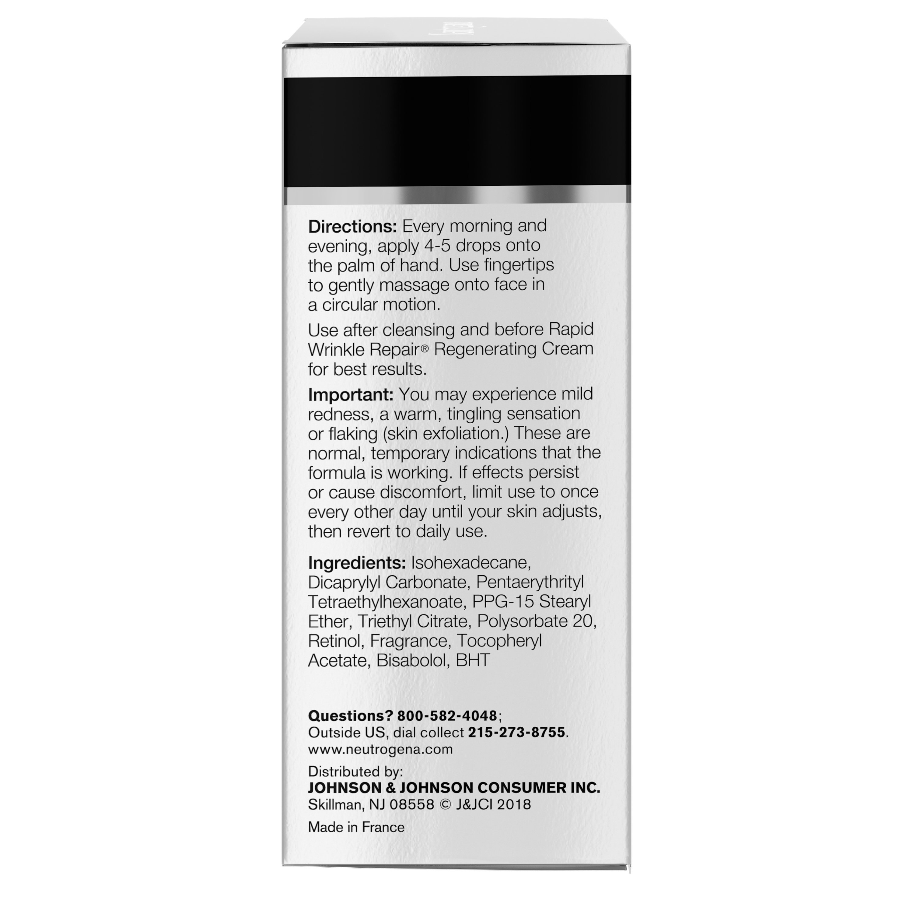 neutrogena oil retinol