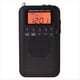 thumbnail image 3 of Radio AM/FM con Pantalla LCD Radio de Bolsillo Receptor Digital de Banda Dual Altavoz Portátil Negro, 3 of 5