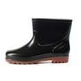 thumbnail image 5 of IUJSOY Rain Boots for Men Waterproof Rubber Boots Mud Boot Anti-Slip Short Ankle Boots, 5 of 8