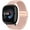 pink, variant on REQO Braided Magnetic Bands Compatible with Fitbit Versa 4/Fitbit Versa 3/Sense 2/Sense 1,Soft Stretchy Elastic Nylon Sport Loop Strap for Women Men