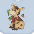thumbnail image 4 of Inktastic Corky Cow Boys Baby Bib, 4 of 4
