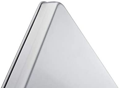 10.5 Inch Baking Cookie Sheet, Oven Pan Tray Stainless Steel Sheet Pan for Kitchen, Oven Bakeware for Multi Uses, Shiny Look & Dishwasher Safe, Healthy & Heavy Duty, 4Pcs