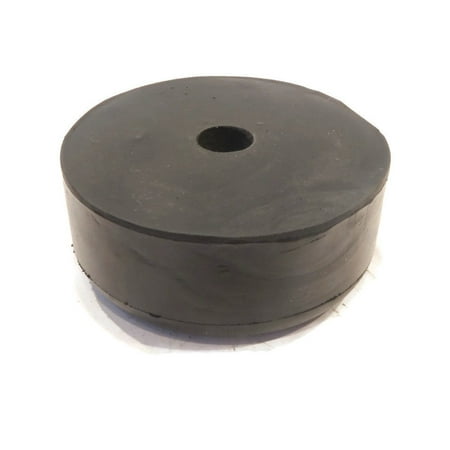 4 2 5 Black Rubber Bumper With 7 16 Hole For Rv Trailer Door
