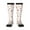 2 Black-1, variant on Milk Tea Thigh High Socks Extra Long Stretchy Sock Women Over Knee High Opaque Stocking Daily Wear