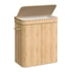 thumbnail image 1 of SONGMICS Cesto para la Ropa Sucia con Tapa, Cesto para la Ropa de Bambú, Cesto para la Ropa Extraíble Lavable a Máquina, con Asas, 26.4 Galones, para Lavadero, Dormitorio, Baño, Beige Natural ULCB063N, 1 of 5