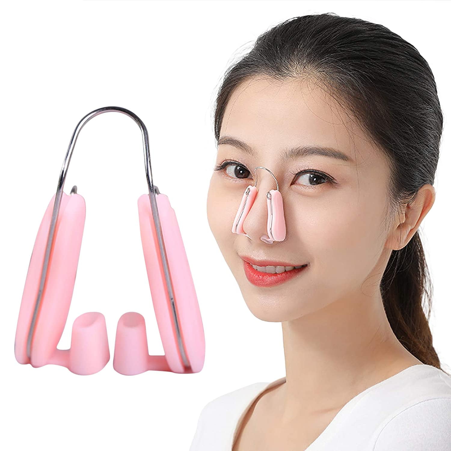 Nose Slimmer Lifter Clip, Nose Straightener Pain Free, Soft Silicone ...