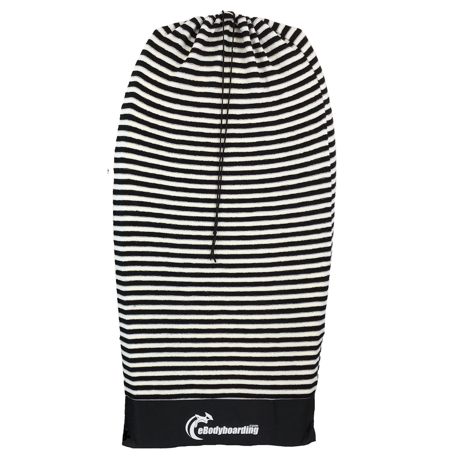 eBodyboarding Stretchy Bodyboard Sock CoverBK & WH