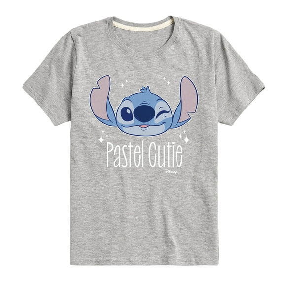 Disney - Lilo & Stitch - Pastel Cutie - Toddler & Youth Short Sleeve Graphic T-Shirt