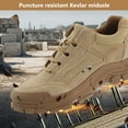 thumbnail image 3 of Safety Trainers Mens Steel Toe Cap Trainers Breathable Comfortable Safety Shoes Light Weight Work Trainers, 3 of 7