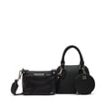 thumbnail image 2 of Steve Madden Warren Satchel Set de regalo, negro transparente, 2 of 5
