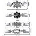 thumbnail image 3 of 4-piece Retro Sweater Shawl Clip Fe Formal Shirt Brooch Clip, 3 of 5