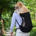 thumbnail image 5 of Light Weight Pet Carrier Backpack For Small And Medium Dogs, Veterinarian Approved Safe Bag For Travel - Easy Take Space Saving - Black M, 5 of 5