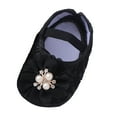 thumbnail image 3 of Otqutp Little Kid Solid Color Shoes Baby Shoes With Hair Band Fashion Soft Soled Toddler Shoes Dress Flower Princess Shoes, 3 of 6